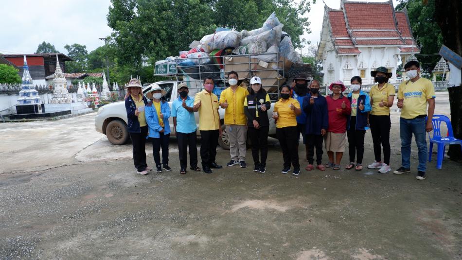 โครงการหมู่บ้านต้นแบบบริหารจัดการขยะ หมู่ที่ 5 ภายใต้โครงการหมู่บ้านต้นแบบ วัดต้นแบบ หมู่บ้าน/ชุมชน ปลอดขยะ