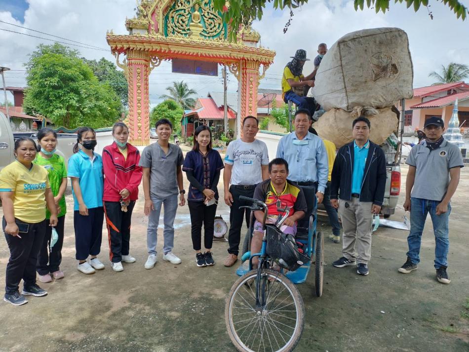 โครงการหมู่บ้านต้นแบบบริหารจัดการขยะ หมู่ที่ 5 ภายใต้โครงการหมู่บ้านต้นแบบ วัดต้นแบบ หมู่บ้าน/ชุมชน ปลอดขยะ เพื่อขับเคลื่อนวาระดอนจานอำเภอสะอาด 2565 