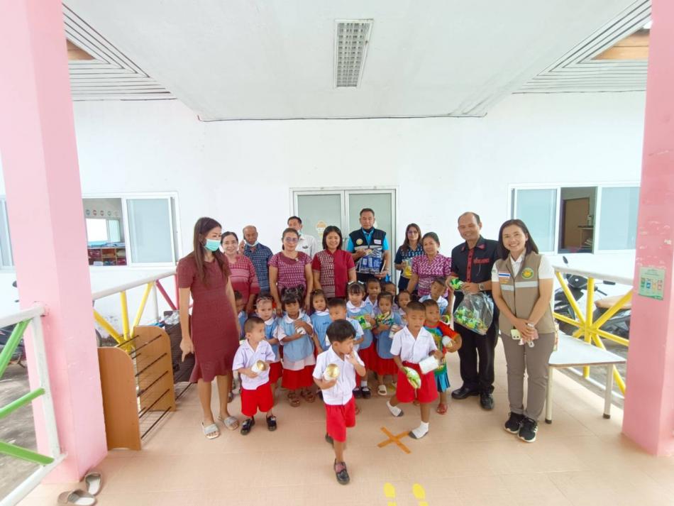กิจกรรมปลูกฝัง และสร้างจิตสำนึกให้หนูน้อยใน ศพด.สะอาดไชยศรี รู้จักการคัดแยกขยะเปียก